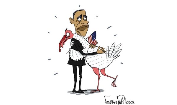 奧巴馬任內最後一次赦免火雞 - 俄羅斯衛星通訊社