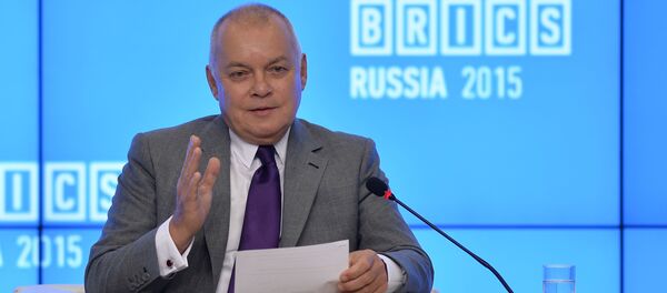 “今日俄罗斯”总经理强调金砖国家信息合作的重要性 - 俄罗斯卫星通讯社