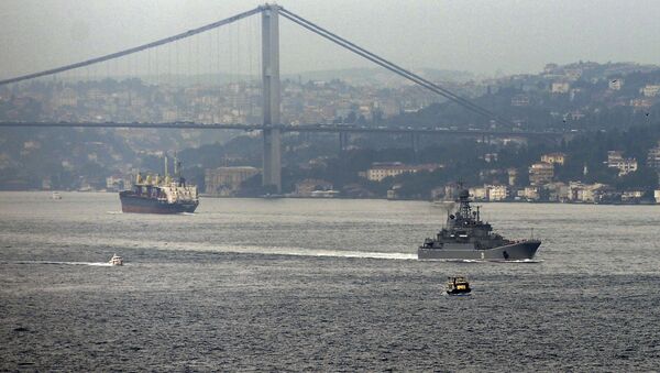 消息人士：俄罗斯军舰通过黑海博斯普鲁斯海峡没有问题 - 俄罗斯卫星通讯社