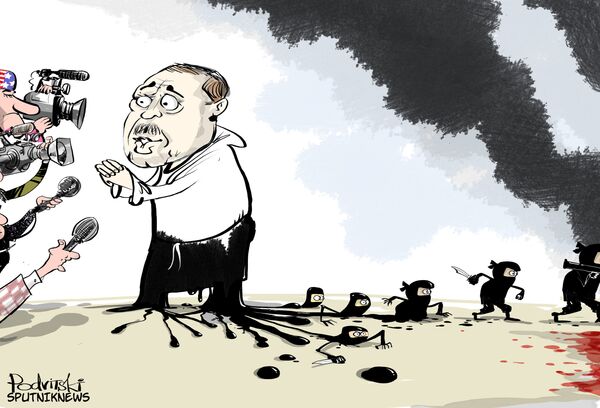 土耳其推特用戶:埃爾多安與IS組織間石油貿易是無可置疑的事實 土耳其推特用戶:埃爾多安與IS組織間石油貿易是無可置疑的事實 - 俄羅斯衛星通訊社