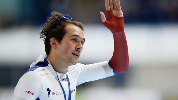 俄选手尤斯科夫在德国世界杯1500米速滑赛中夺冠 - 俄罗斯卫星通讯社
