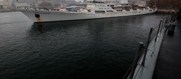 “弗拉基米尔斯基海军上将”号海洋地理研究船 “弗拉基米尔斯基海军上将”号海洋地理研究船 - 俄罗斯卫星通讯社