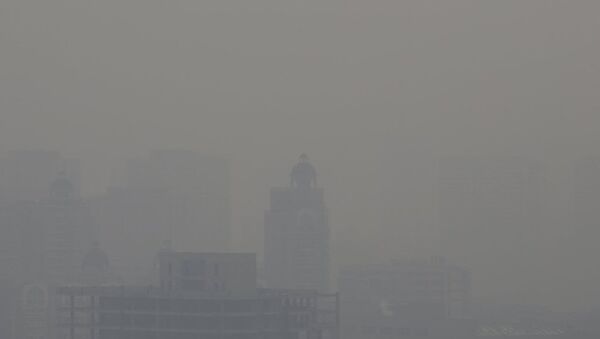 北京空氣重污染預警首次由“橙”變“紅” - 俄羅斯衛星通訊社