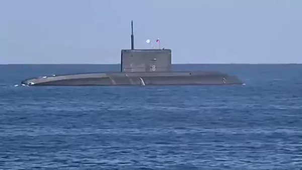 俄國防部：俄海軍潛水艇在齊射時打擊敘利亞“伊斯蘭國”陣地 - 俄羅斯衛星通訊社