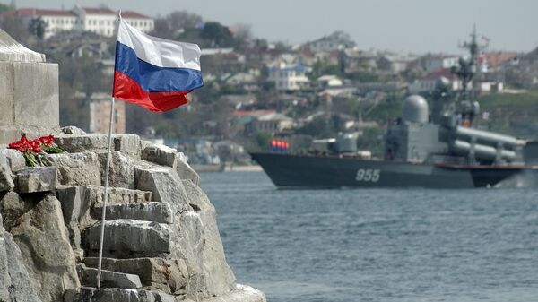 黑海舰队举行演习演练防御海军陆战队登陆海岸的项目 - 俄罗斯卫星通讯社