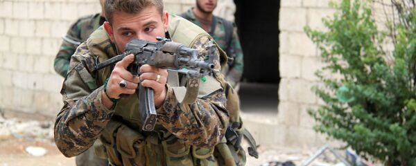 消息人士：敘利亞軍隊消滅突入阿布凱馬勒地區的”伊斯蘭國”武裝分子 - 俄羅斯衛星通訊社