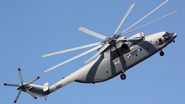 俄羅斯直升機公司有意向中國供應米-171和米-26T2直升機 - 俄羅斯衛星通訊社