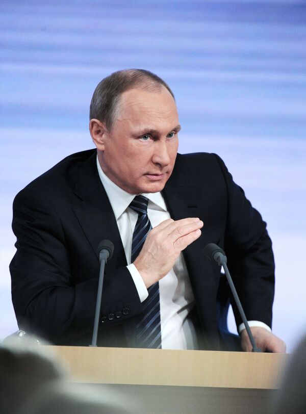 俄羅斯總統普京大型記者會 - 俄羅斯衛星通訊社