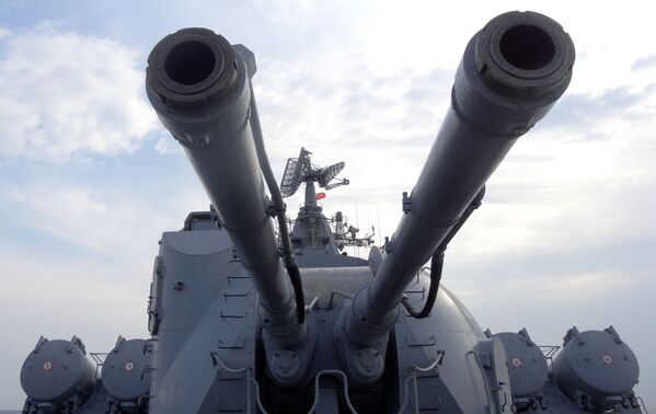 俄“莫斯科”号巡洋舰 - 俄罗斯卫星通讯社