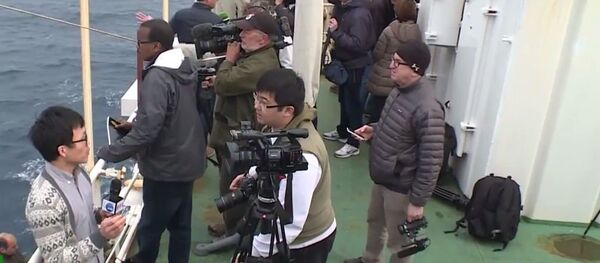 外國媒體代表參觀了俄羅斯黑海艦隊旗艦 - 俄羅斯衛星通訊社