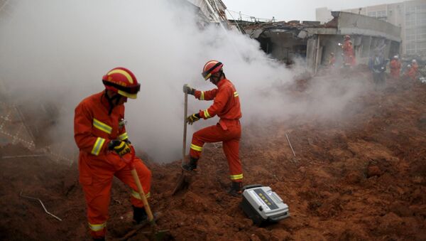 云南省发生泥石流，造成6人失踪 - 俄罗斯卫星通讯社