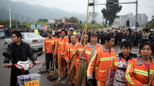 中国中部山体滑坡死亡人数升至12人 - 俄罗斯卫星通讯社