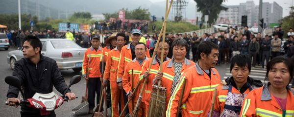 中国人社部：2019年中国城镇新增就业1352万人 城镇登记失业率为3.62% - 俄罗斯卫星通讯社