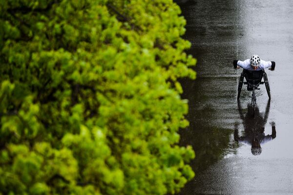 莫斯科“奔跑的心”慈善义跑参与者 - 俄罗斯卫星通讯社