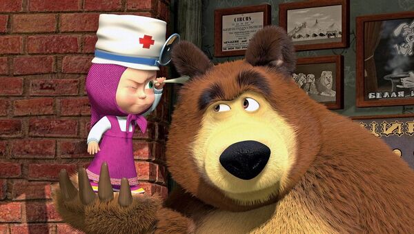 俄羅斯動畫片《瑪莎與大熊》瀏覽量破10億 - 俄羅斯衛星通訊社