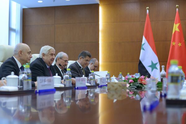 叙外长：中国能在叙利亚危机调解中发挥重要作用 - 俄罗斯卫星通讯社