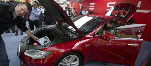 美国特斯拉汽车公司计划生产电能货车和客车 - 俄罗斯卫星通讯社