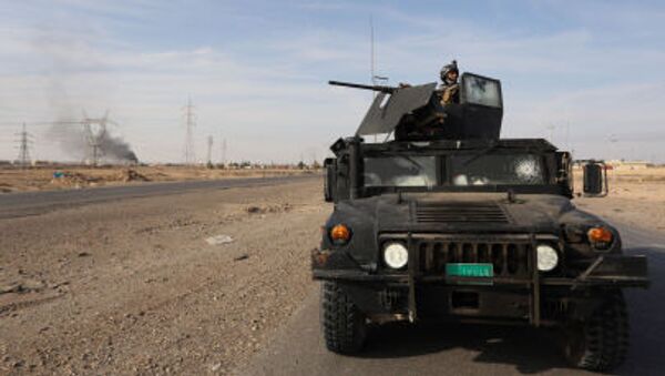 Иракские силы безопасности во время военной операции против ИГИЛ - 俄羅斯衛星通訊社