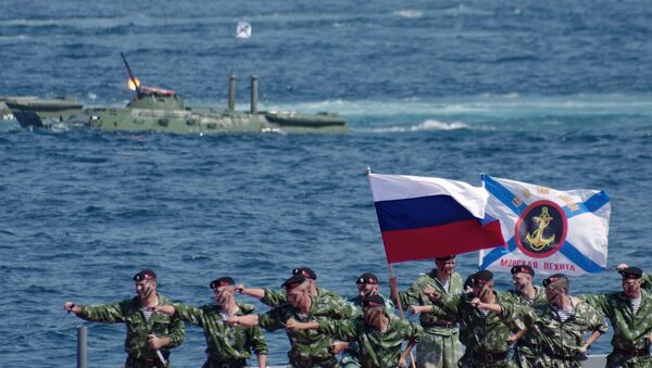 Празднование Дня ВМФ России - 俄罗斯卫星通讯社