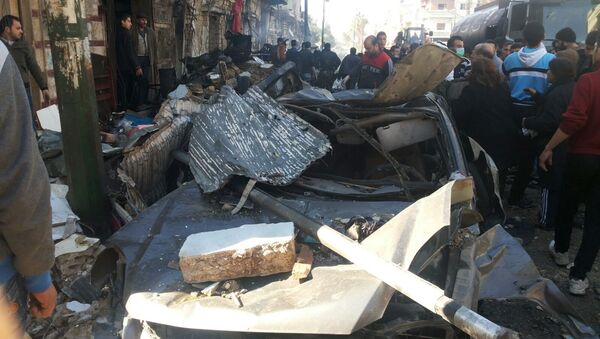 在叙利亚霍姆斯的公交爆炸造成1死25伤 - 俄罗斯卫星通讯社
