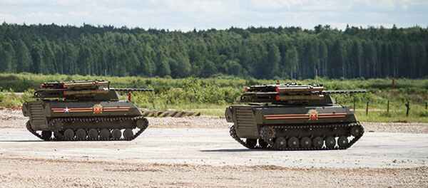 崗位上的鐵軍：2016年將有哪些機器人進入俄羅斯軍隊服役 - 俄羅斯衛星通訊社