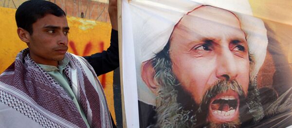 沙特阿拉伯什葉派穆斯林抗議處死伊斯蘭傳教士 沙特阿拉伯什葉派穆斯林抗議處死伊斯蘭傳教士 - 俄羅斯衛星通訊社