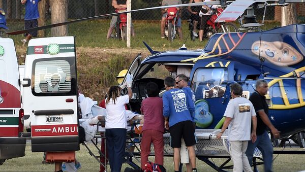达喀尔拉力赛中国女车手赛车发生车祸 10人受伤 - 俄罗斯卫星通讯社