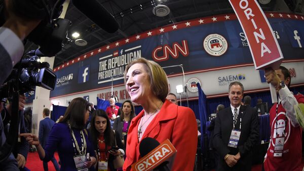 美国总统女候选人担心美影响力旁落俄罗斯或伊朗 - 俄罗斯卫星通讯社