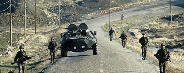 турецкие военные на границе с ираком - 俄罗斯卫星通讯社