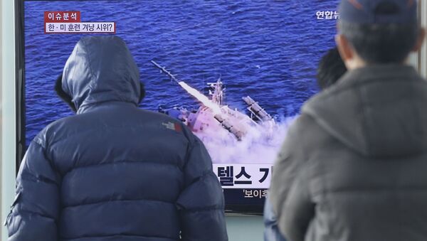 韓國軍方：朝鮮隨時可能使用潛水艇試射彈道導彈 - 俄羅斯衛星通訊社