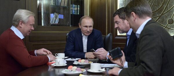 Президент РФ В. Путин дал интервью немецкому изданию Bild - 俄羅斯衛星通訊社