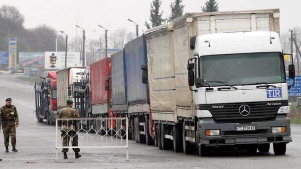 乌克兰基础设施部：基辅暂时没有与莫斯科就中转运输的配额达成一致 - 俄罗斯卫星通讯社