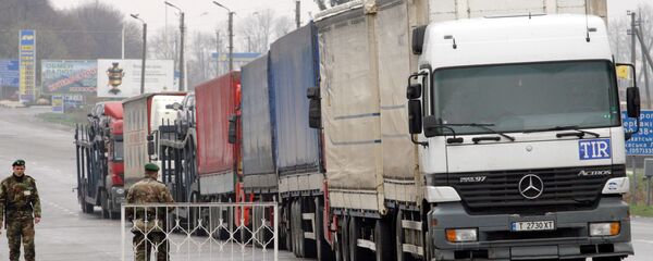 烏克蘭基礎設施部：基輔暫時沒有與莫斯科就中轉運輸的配額達成一致 - 俄羅斯衛星通訊社