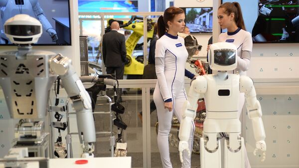 Android Technics公司設計的機器人 - 俄羅斯衛星通訊社