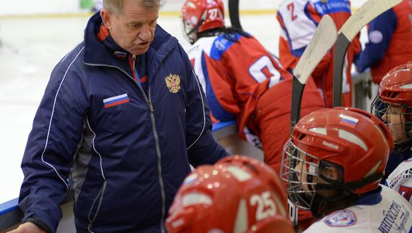 俄布拉戈维申斯克教练将为来自中国的少年冰球队举办大师班 - 俄罗斯卫星通讯社