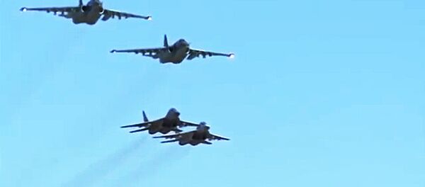 俄国防部称，俄罗斯空军与叙利亚空军首次在叙利亚上空共同完成战斗任务 - 俄罗斯卫星通讯社