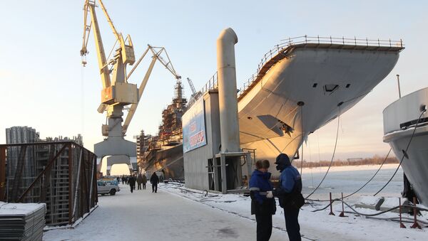 海軍上將：俄羅斯海軍未來需要擁有4艘航空母艦 - 俄羅斯衛星通訊社
