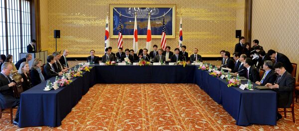 日本韩副外长正讨论制裁朝鲜的可能性 - 俄罗斯卫星通讯社