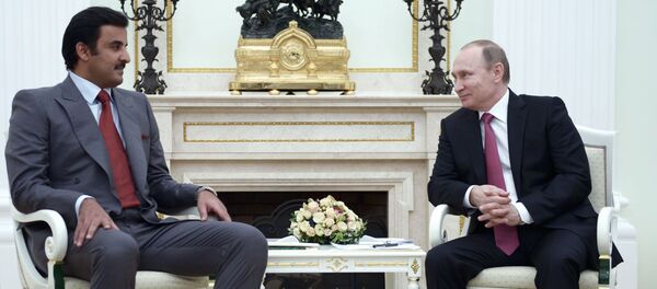 卡特尔驻俄大使:普京总统与卡特尔埃米尔将在莫斯科会晤中讨论地区性问题 - 俄罗斯卫星通讯社