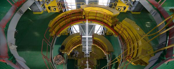 Мобильная башня обслуживания на космодроме Восточный в Амурской области Мобильная башня обслуживания на космодроме Восточный в Амурской области - 俄罗斯卫星通讯社