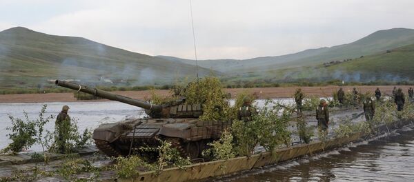 色楞格-2015 联合军演 - 俄罗斯卫星通讯社