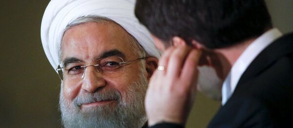 伊朗總統與意大利總理 伊朗總統與意大利總理 - 俄羅斯衛星通訊社