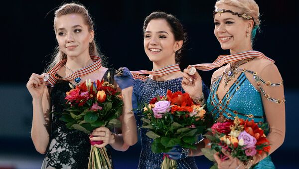 俄罗斯女运动员梅德韦杰娃赢得欧锦赛花样滑冰金牌 - 俄罗斯卫星通讯社