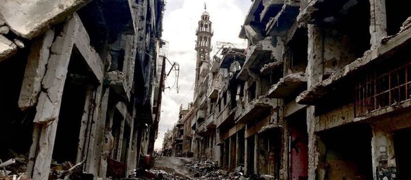 叙利亚霍姆斯市 - 俄罗斯卫星通讯社