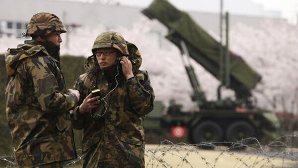 日本防卫大臣命令击落朝鲜火箭 - 俄罗斯卫星通讯社