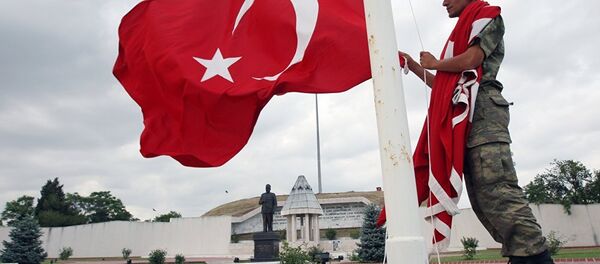 土耳其国旗 - 俄罗斯卫星通讯社