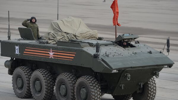 俄羅斯新型“回旋鏢”裝甲運兵車開始測試 - 俄羅斯衛星通訊社