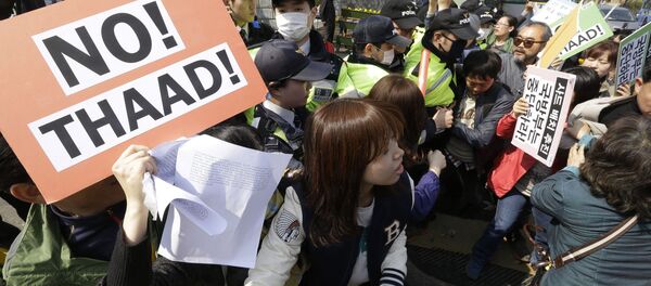 中国反对在韩国部署萨德 中国反对在韩国部署萨德 - 俄罗斯卫星通讯社