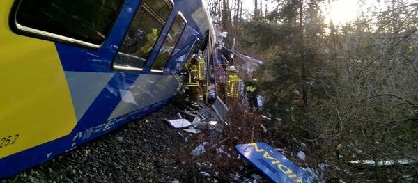 德國兩列火車相撞，有人遇難 - 俄羅斯衛星通訊社