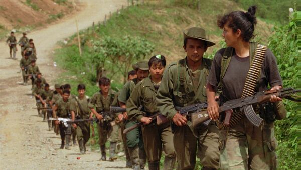 哥倫比亞叛軍拒絕號召兒童士兵入伍 - 俄羅斯衛星通訊社